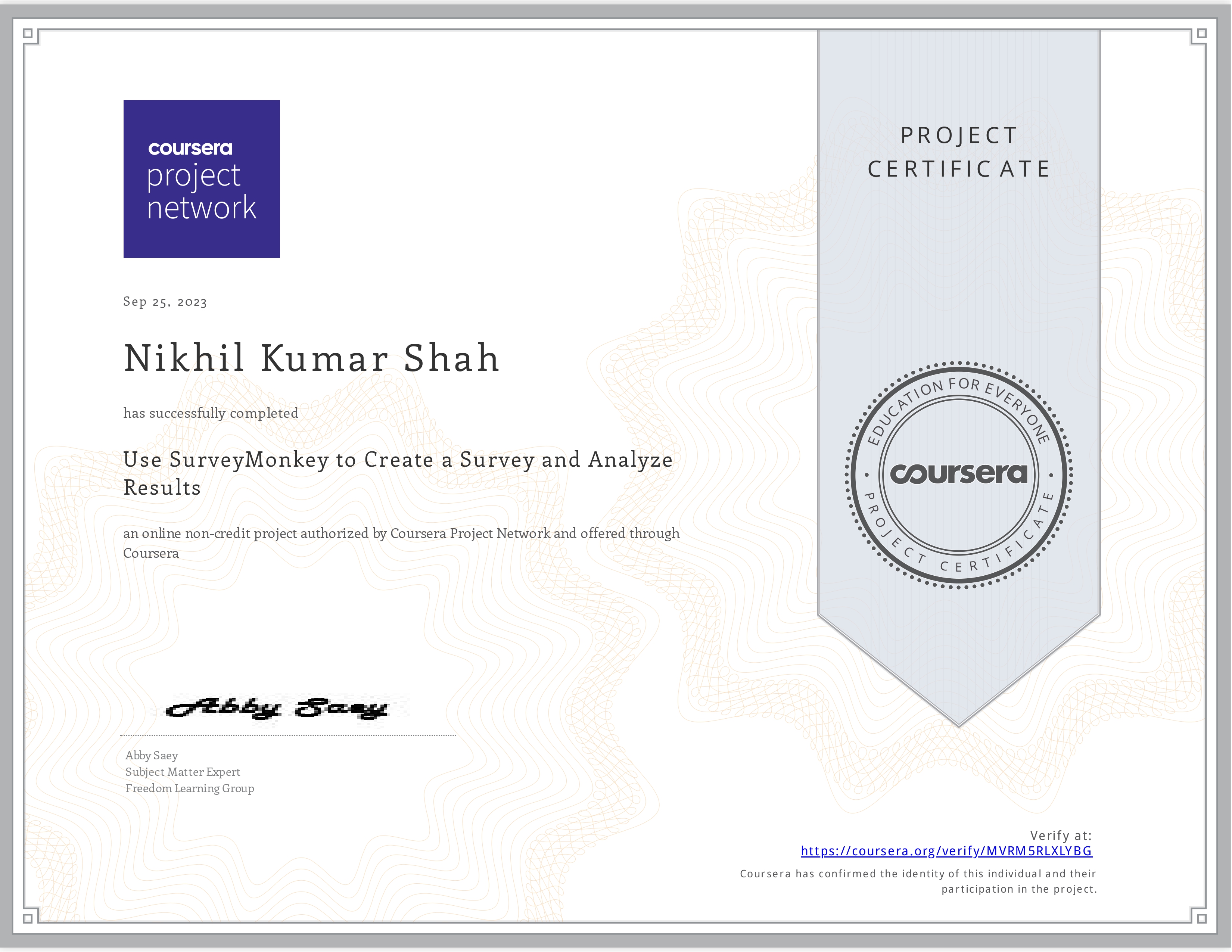  Survey Analysis Project